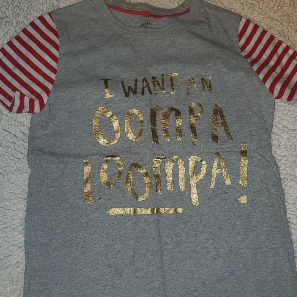 Mini Boden Roald Dahl Shirt Sz 7-8